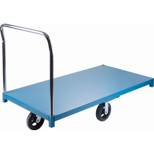 Heavy-Duty Platform Truck, 72" L x 36" W, 2000 lbs. Capacity, Rubber Casters Rideout Tool & Machine Inc.
