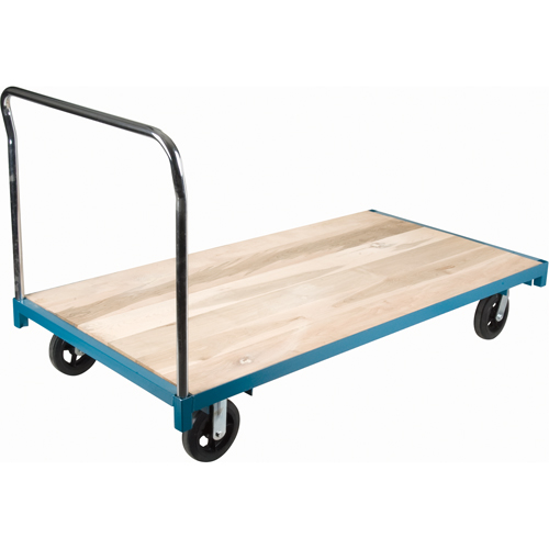 Heavy-Duty Platform Truck, 96" L x 48" W, 2000 lbs. Capacity, Rubber Casters Rideout Tool & Machine Inc.
