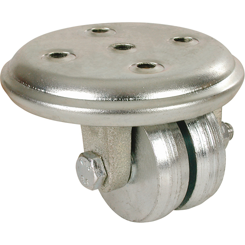 Low Level Casters, Swivel, 2" (51 mm), Cast Iron, 600 lbs. (272 kg.) Rideout Tool & Machine Inc.