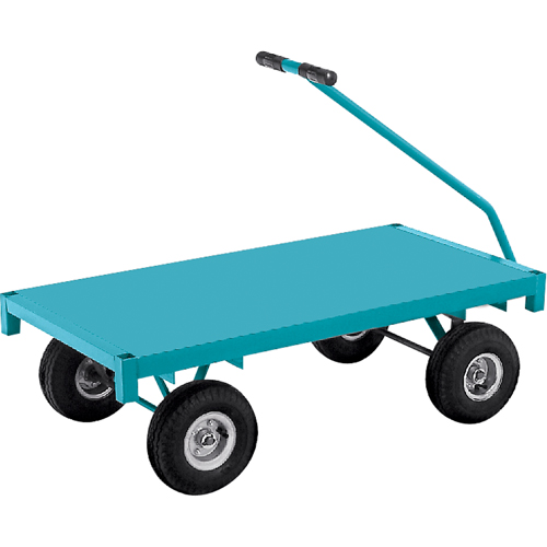 Chariots &agrave; plateforme - Chariots wagon ergonomiques &agrave; plateforme, 24" la x 48" la x Capacit&eacute; 1000 lb Rideout Tool & Machine Inc.