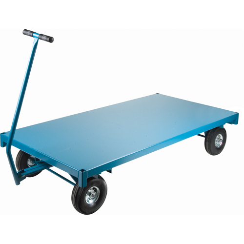 Platform Trucks - Ergonomic Platform Wagon Trucks, 36" W x 72" L, 1000 lbs. Capacity Rideout Tool & Machine Inc.