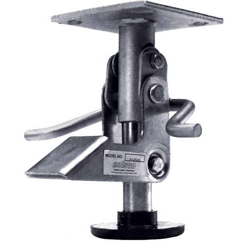Floor Lock Brakes - Heavy-Duty, 4-3/4" Extended Height, 3-11/16" Retracted Height Rideout Tool & Machine Inc.