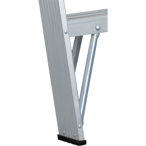 Escabeaux commerciaux (s&eacute;rie 2400), 4', Aluminium, Capacit&eacute; 225 lb, Type 2 Rideout Tool & Machine Inc.