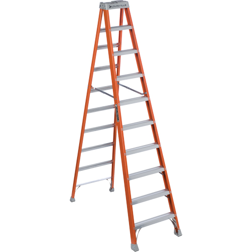 Escabeaux industriels robustes, 10', Fibre de verre, Capacit&eacute; 300 lb, Type 1A Rideout Tool & Machine Inc.