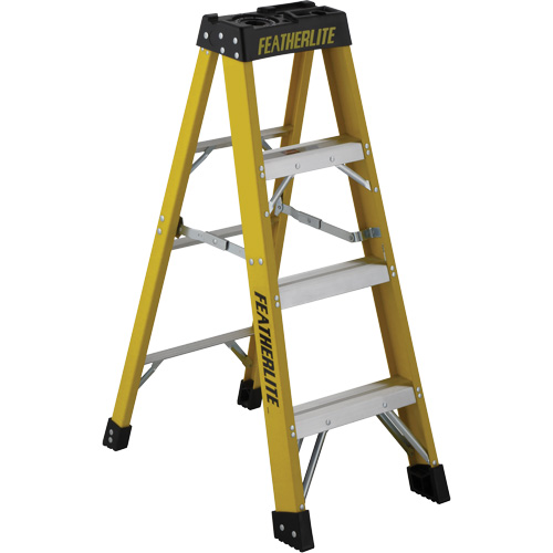 Escabeaux industriels robustes (s&eacute;rie 6900), 4', Fibre de verre, Capacit&eacute; 300 lb, Type 1A Rideout Tool & Machine Inc.