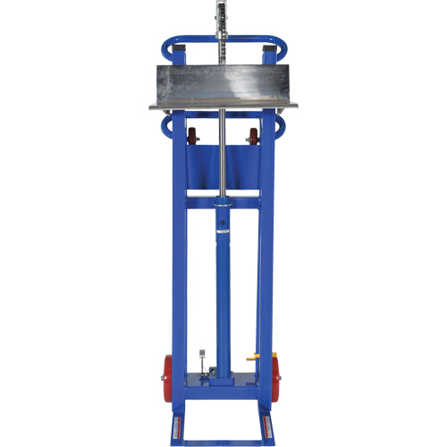 Hydra Lift Platform Stacker, Foot Pump Operated, 750 lbs. Capacity, 52" Max Lift Rideout Tool & Machine Inc.