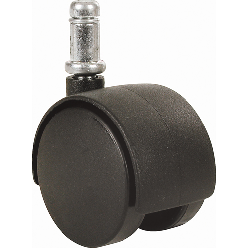 Twin Wheel Caster (300/400 Series), Swivel with Brake, 2" (51 mm) Dia., 75 lbs. (34 kg.) Capacity Rideout Tool & Machine Inc.