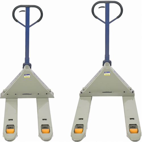 Adjustable Width Pallet Trucks, 48" L x 27" W, 5500 lbs. Capacity Rideout Tool & Machine Inc.