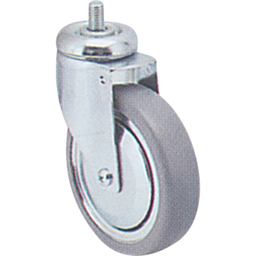 Zinc Plated Caster, Swivel, 5" (127 mm) Dia., 240 lbs. (108 kg.) Capacity Rideout Tool & Machine Inc.