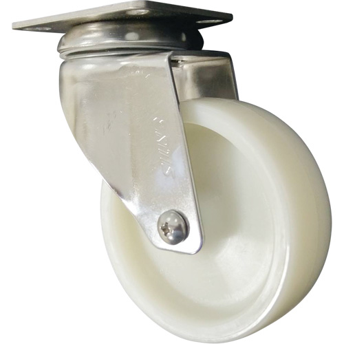 Roulette, Pivotant, 4" (101,6 mm), Nylon, 200 lb (91 kg) Rideout Tool & Machine Inc.
