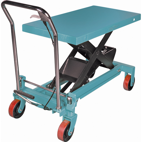 Heavy-Duty Hydraulic Scissor Lift Table, 39-3/8" L x 20-1/8" W, Steel, 1650 lbs. Capacity Rideout Tool & Machine Inc.