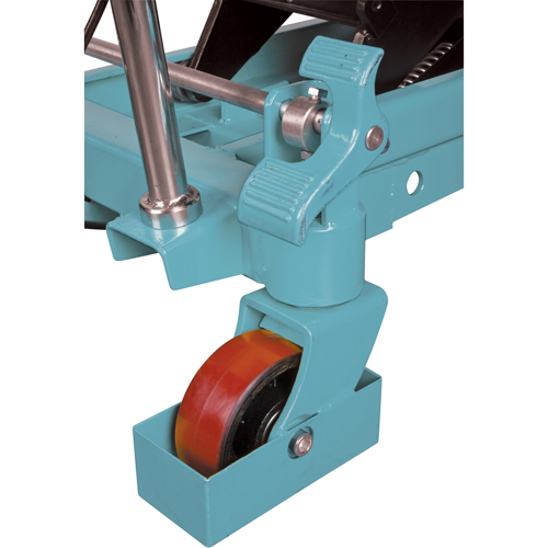 Heavy-Duty Hydraulic Scissor Lift Table, 40" L x 20-1/8" W, Steel, 2200 lbs. Capacity Rideout Tool & Machine Inc.