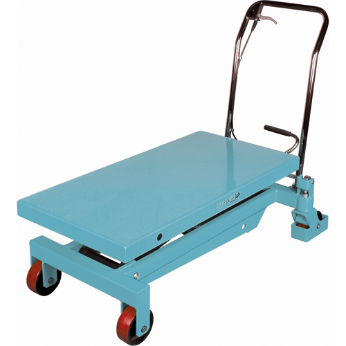 Heavy-Duty Hydraulic Scissor Lift Table, 40" L x 20-1/8" W, Steel, 2200 lbs. Capacity Rideout Tool & Machine Inc.