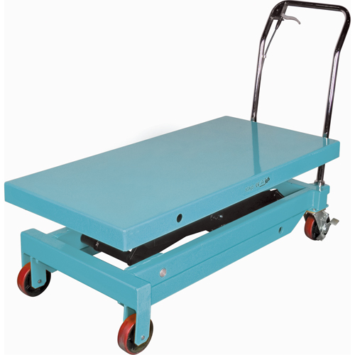 Table &eacute;l&eacute;vatrice robuste &agrave; ciseaux hydraulique, 48" lo x 24" la, Acier, Capacit&eacute; 1545 lb Rideout Tool & Machine Inc.
