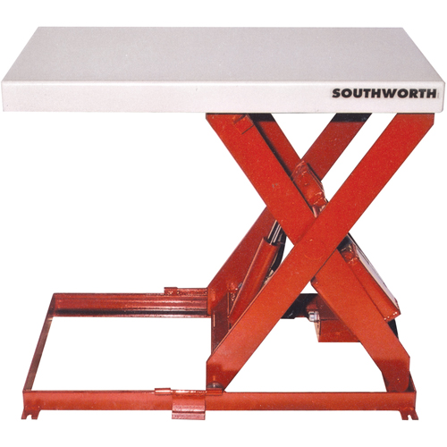 Table &eacute;l&eacute;vatrice &agrave; ciseaux, Acier, 36" lo x 20" la, Capacit&eacute; 550 lb Rideout Tool & Machine Inc.