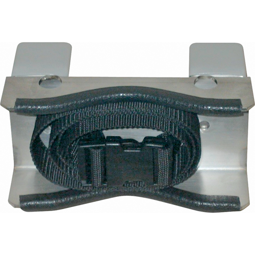 Support d'&eacute;tabli en acier inoxydable pour une bouteille Rideout Tool & Machine Inc.