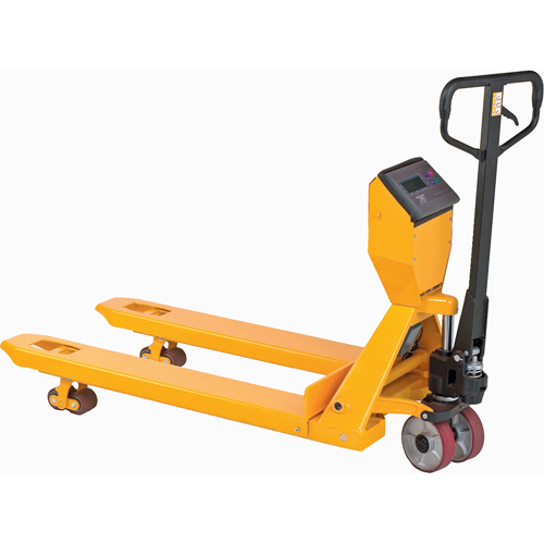 Transpalette avec balance num&eacute;rique, 27,5" lo x 27,5" la, Capacit&eacute; de 5000 lb Rideout Tool & Machine Inc.