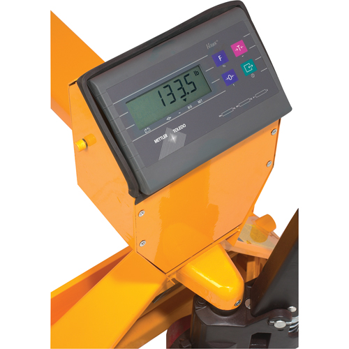 Transpalette avec balance num&eacute;rique, 27,5" lo x 27,5" la, Capacit&eacute; de 5000 lb Rideout Tool & Machine Inc.