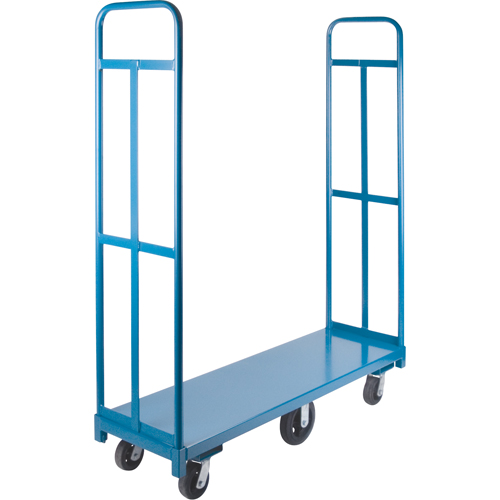 Chariot &agrave; plateforme U-Boat, 60" lo x 18" la x Capacit&eacute; 1500 lb, Roues en Caoutchouc Rideout Tool & Machine Inc.