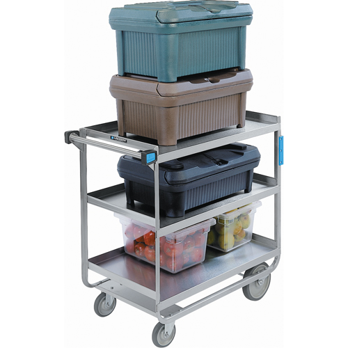 Heavy-Duty U Frame Carts, 3 Tiers, 19" W x 34-1/2" H x 33" D, 700 lbs. Capacity Rideout Tool & Machine Inc.
