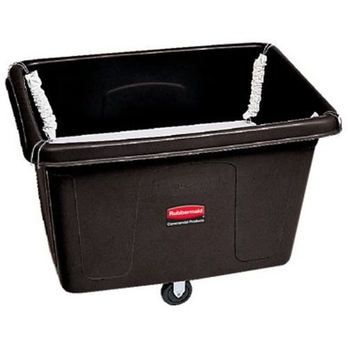 Chariot conteneur avec plateforme sur ressorts, Poly&eacute;thyl&egrave;ne, 44-1/16" lo x 31" la x 32-1/2" h, Volume 14 pi³, Capacit&eacute; 500 lb Rideout Tool & Machine Inc.