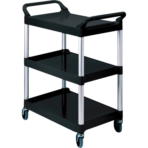 Service Cart, 3 Tiers, 19" x 38" x 34", 200 lbs. Capacity Rideout Tool & Machine Inc.
