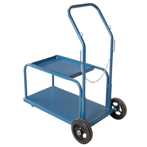 Mini-MIG Welding Cart, Rubber Wheels, 18" W x 36" L Base, 1000 lbs. Rideout Tool & Machine Inc.