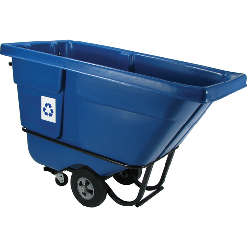Tilt Truck, Polyethylene, 1/2 cu. yd., 850 lbs. Load Capacity Rideout Tool & Machine Inc.