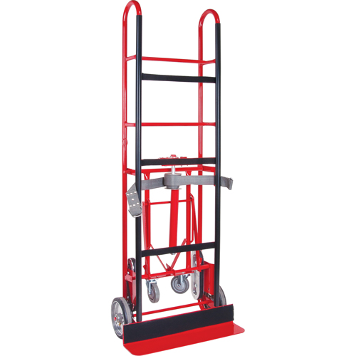 Diable de calibre industriel pour &eacute;lectrom&eacute;nagers, Acier, Capacit&eacute; 850 lb, 24" la x 66" h Rideout Tool & Machine Inc.