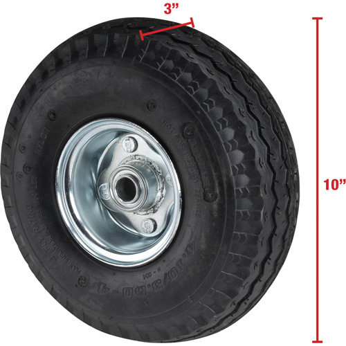 Roue de rechange pour diable Rideout Tool & Machine Inc.