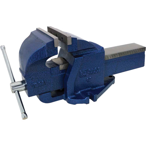 &eacute;tau d'&eacute;tabli en fonte ductile, Largeur des m&acirc;choires 6", Profondeur de la gorge 3-3/4" Rideout Tool & Machine Inc.