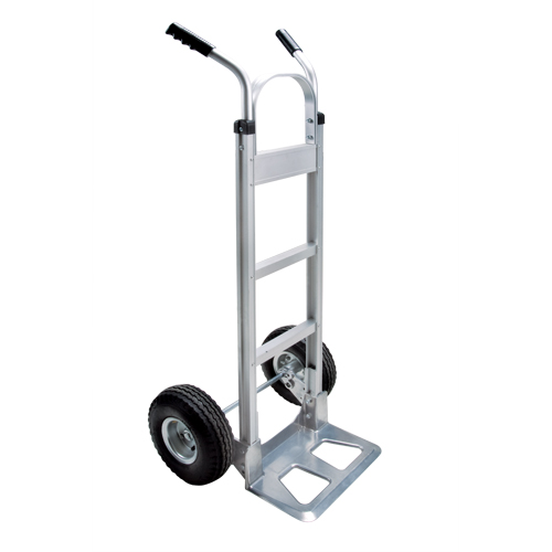 Diable d&eacute;mont&eacute;, Prise Double, Aluminium, Hauteur de 50-5/8", Capacit&eacute; 500 lb Rideout Tool & Machine Inc.