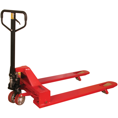 4-Way Hydraulic Pallet Truck, 48" L x 7" W, 4000 lbs. Capacity Rideout Tool & Machine Inc.