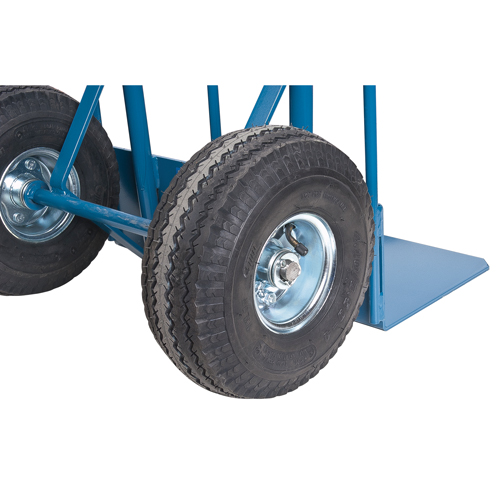 Load Retention Hand Truck, Dual Handle, Steel, 53" Height, 600 lbs. Capacity Rideout Tool & Machine Inc.