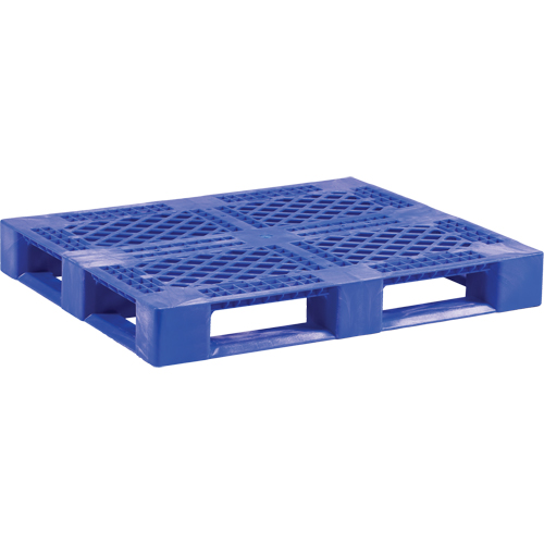 Medium-Duty Food Grade Plastic Pallet, 48" L x 40" W x 6-1/10" H, 4-Way Entry Rideout Tool & Machine Inc.