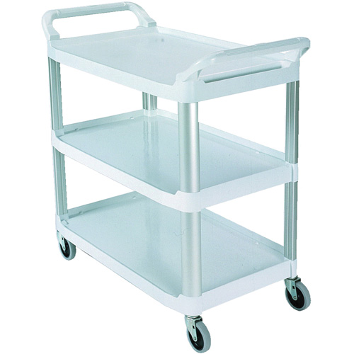 Chariot avec tablette et parois ouvrantes, 3 tiers, 40" x 37" x 20", Capacit&eacute; 300 lb Rideout Tool & Machine Inc.