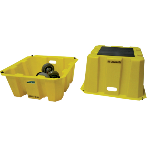 Escabeaux emboîtables industriels, 25" x 25" x Hauteur 10-1/2" Rideout Tool & Machine Inc.