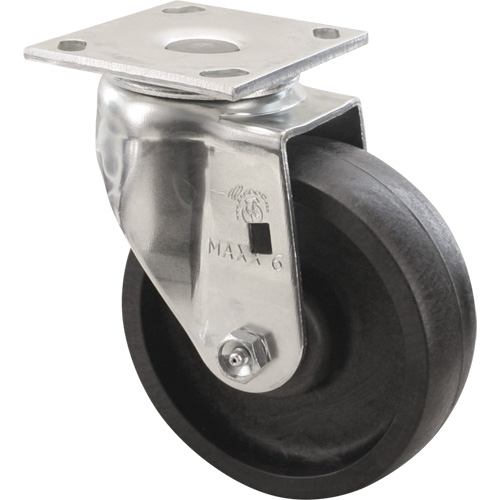 Roulette Emaxx RollX, Pivotant, 8" (203,2 mm), Nylon, 1200 lb (544,3 kg) Rideout Tool & Machine Inc.