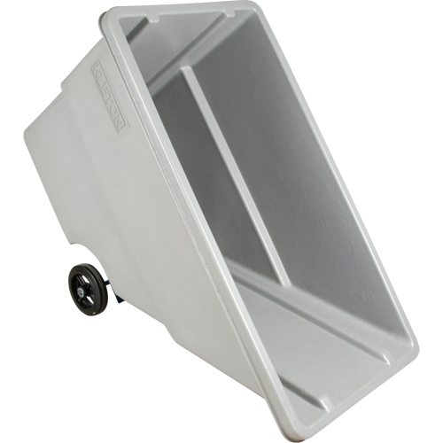 Chariot basculeur en acier, Poly&eacute;thyl&egrave;ne, 0,625 vg³, Capacit&eacute; de charge de 500 lb Rideout Tool & Machine Inc.