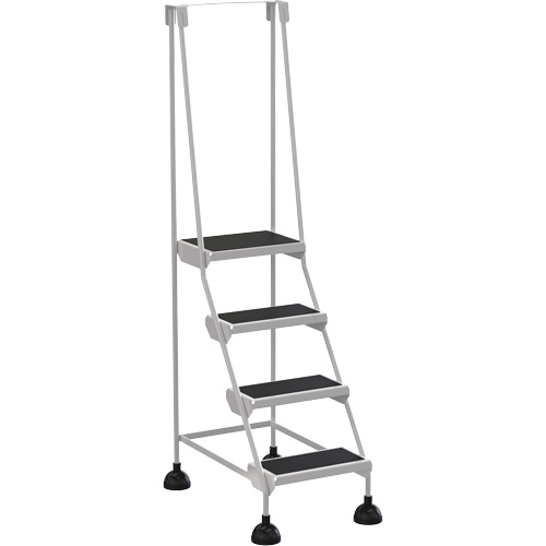 &eacute;chelles Stop-Step, 4 marches, Largeur de la marche 16", Hauteur de la plateforme 38-3/16", Acier Rideout Tool & Machine Inc.