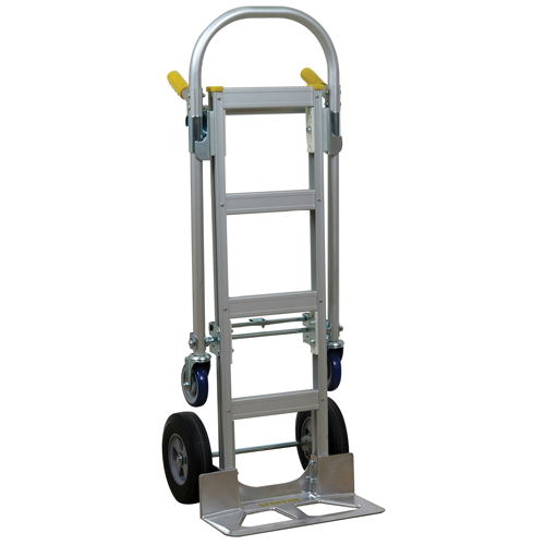SPTN-JR-T18-SR Spartan Jr. Convertible Hand Truck, Aluminum, 1000 lbs. Capacity Rideout Tool & Machine Inc.