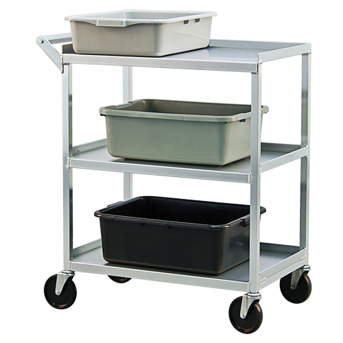 Utility Cart, 3 Tiers, 18-1/2" W x 39" H x 32-1/2" D, 350 lbs. Capacity Rideout Tool & Machine Inc.