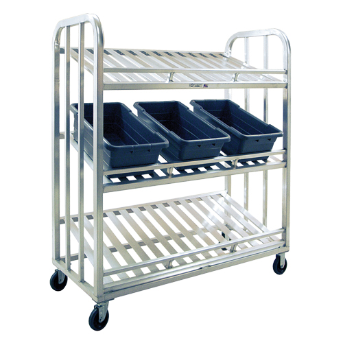 Picking Cart, 3 Tiers, 59" W x 67-1/2" H x 26" D, 1000 lbs. Capacity Rideout Tool & Machine Inc.