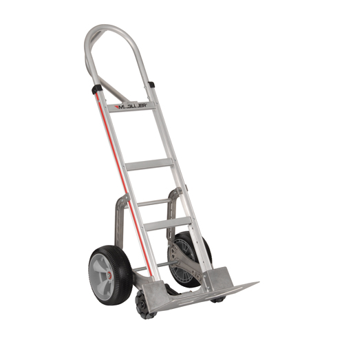 Self-Stabilizing Hand Truck, P-Handle Handle, Aluminum, 55'' Height, 500 lbs. Capacity Rideout Tool & Machine Inc.
