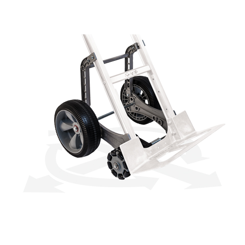 Self-Stabilizing Aluminum Hand Truck Conversion Kit Rideout Tool & Machine Inc.