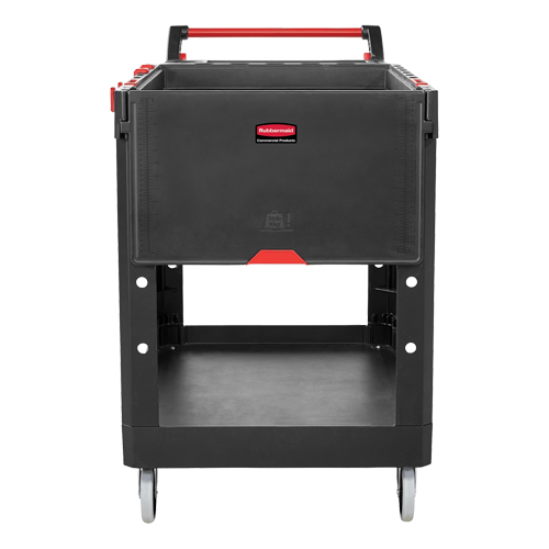 Heavy-Duty Adaptable Utility Cart, 2 Tiers, 25-1/5" x 36" x 51-1/2", 500 lbs. Capacity Rideout Tool & Machine Inc.