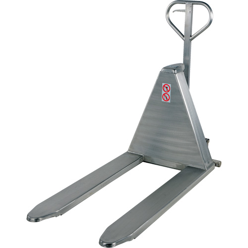 Pallet Lift Table, 45" L x 26-3/4" W, Stainless Steel, 2000 lbs. Capacity Rideout Tool & Machine Inc.