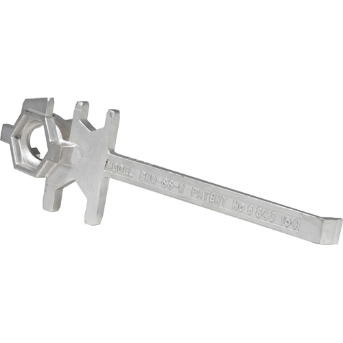 Drum Wrench, 3/4"/2" Opening, 9-1/2" Handle, Stainless Steel Rideout Tool & Machine Inc.