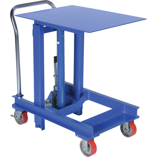 Table &eacute;l&eacute;vatrice, 30" lo x 24" la, Acier, Capacit&eacute; 2000 lb Rideout Tool & Machine Inc.