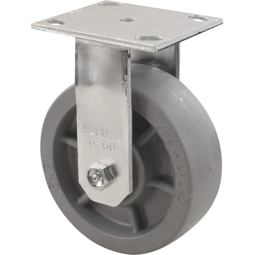 Roulette Emaxx, Fixe, 4" (101,6 mm), Envirothane, 1000 lb (453,6 kg) Rideout Tool & Machine Inc.
